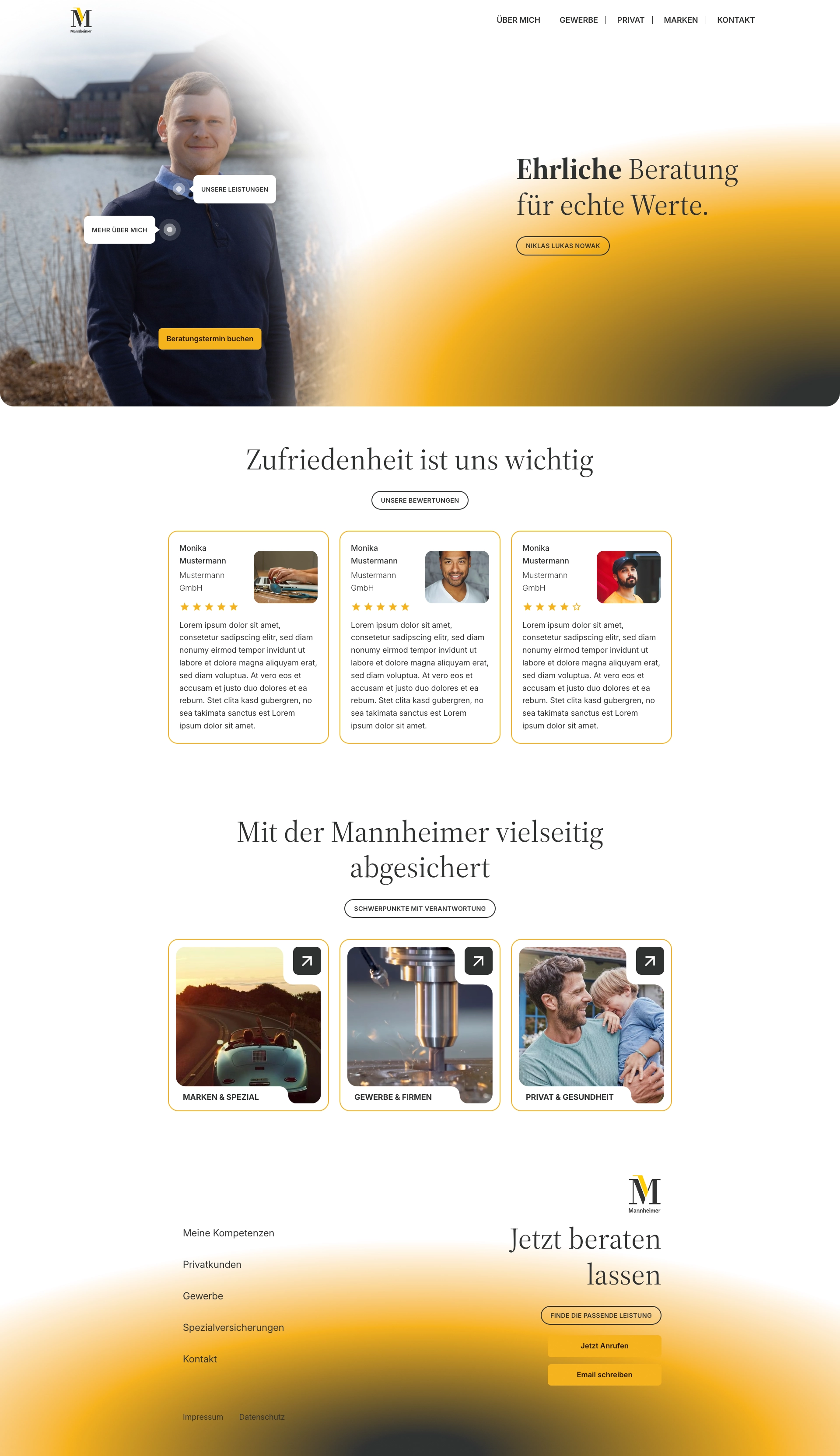 Mannheimer Versicherung - Niklas Lukas Nowak Preview